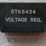 Integrated circuit STK 5434 used