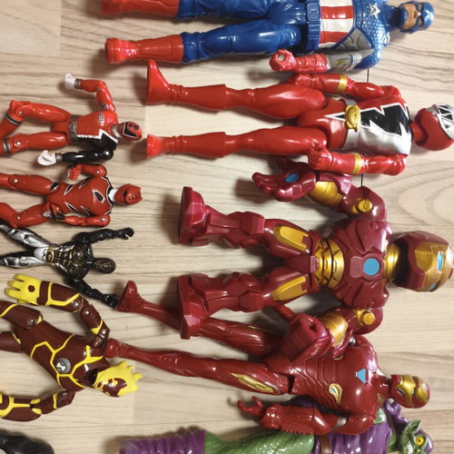 Hero action figure collection