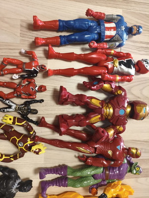 Hero action figure collection