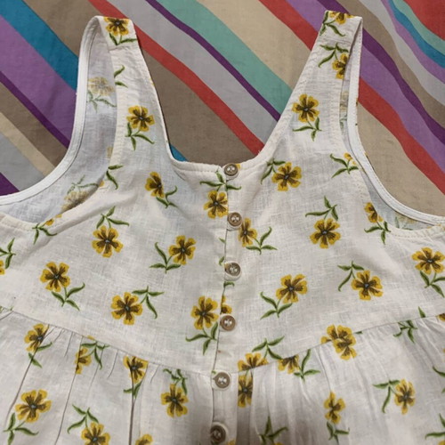 Zara one-piece shorts 8 years 128cm like new, beige yellow