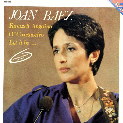 Joan Baez Farewell Angelina vinyl record used, folk