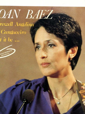 Joan Baez Farewell Angelina vinyl record used, folk