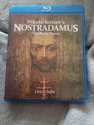 Nostradamus The Rock Opera Blu-ray like new, live in Sofia