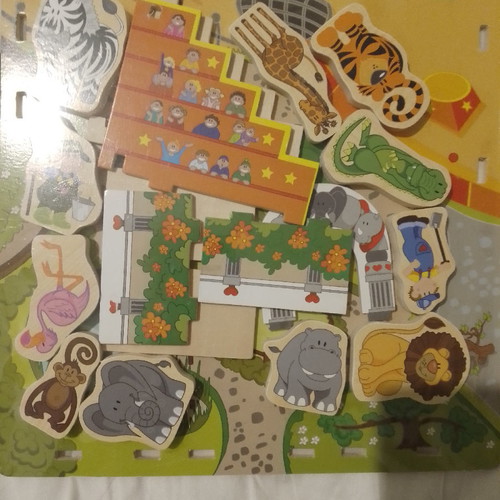 Wooden educational toys new, set of 3 pieces for children