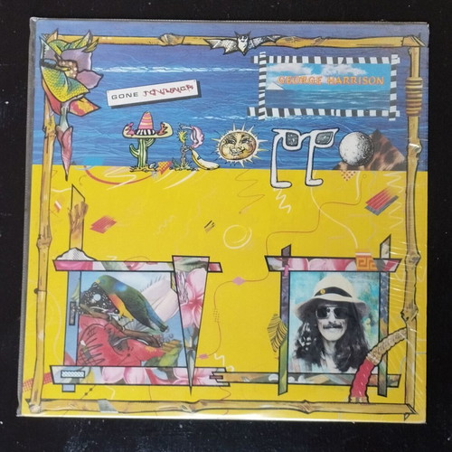 George Harrison Gone Troppo vinyl record used, rock
