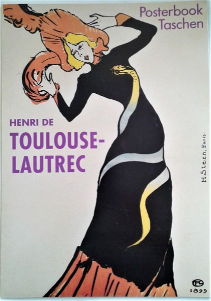  afisa. 6 Posters Henri de Toulouse-Lautrec 31/44 cm