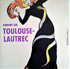 ΑΦΙΣΑ. 6 Posters Henri de Toulouse-Lautrec 31/44 cm