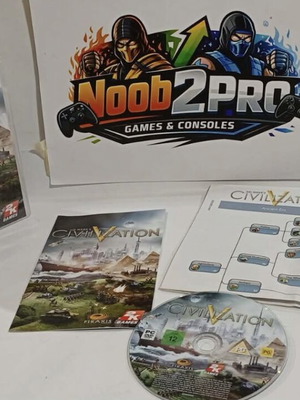 Sid Meier's Civilization V PC DVD used adventure game