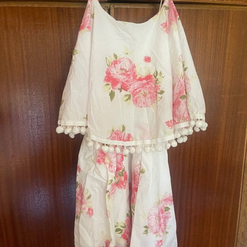 Brigitte dress with flowers like new, size S