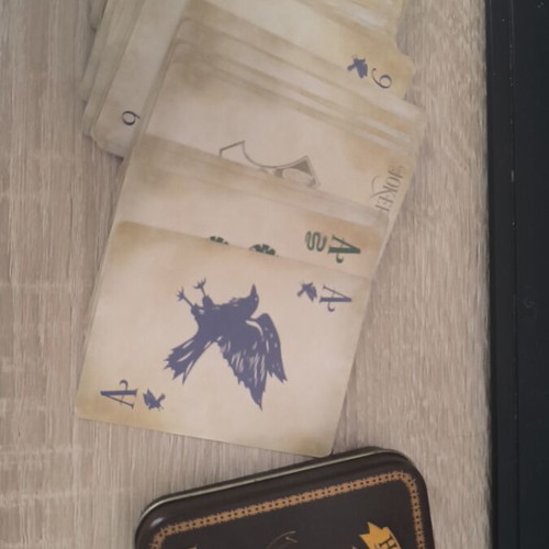Harry Potter playing card set used