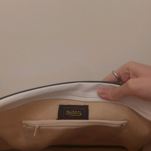 Von Dutch shoulder bag white brand new with tags