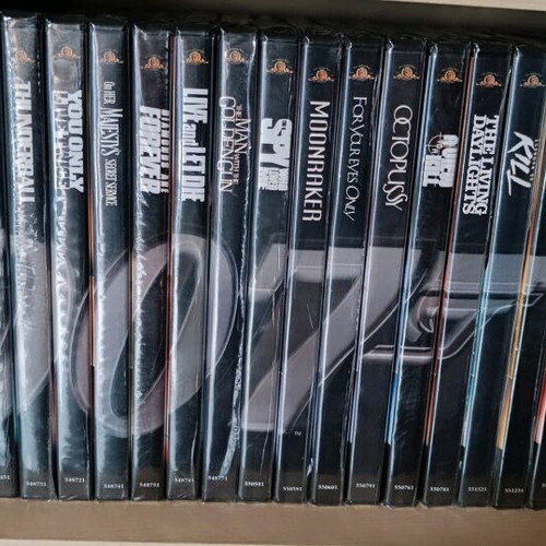 James Bond 007 DVD collection of 20 new, sealed discs