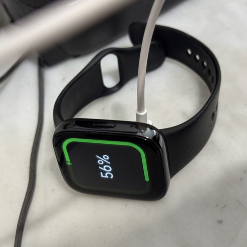 Xiaomi Redmi Watch 3 Active smartwatch like new, black with charging cable