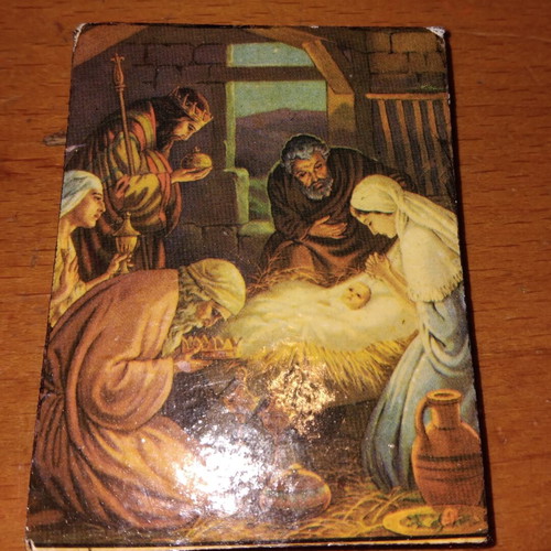 Christian icon The birth of Jesus Christ like new