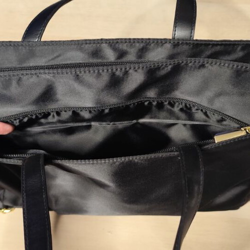 Laptop bag 15.6" new, waterproof fabric, black