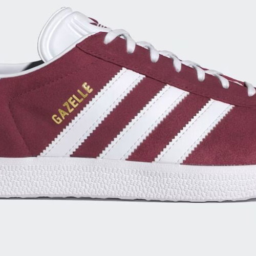 Adidas Gazelle burgundy sneakers, size 41 1/3 unisex