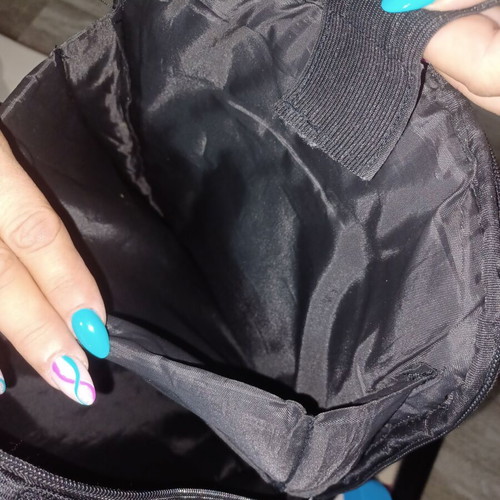 Rivacase laptop backpack like new, black and blue