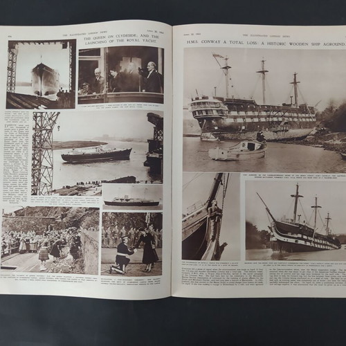 The Illustrated London News vintage magazine 1953