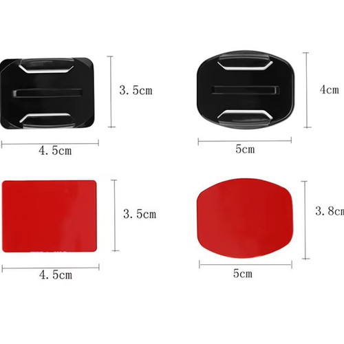 Waterproof Mount for GoPro/Insta360/DJI Cameras with 3M Adhesive New