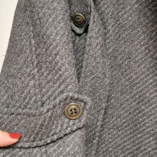 Raxevsky Small coat dark gray like new, 65% wool