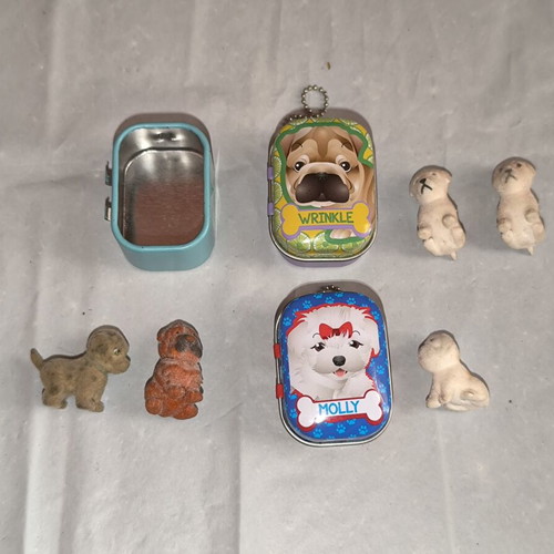 Puppy Palz used, pack of 2 Shar Pei figures