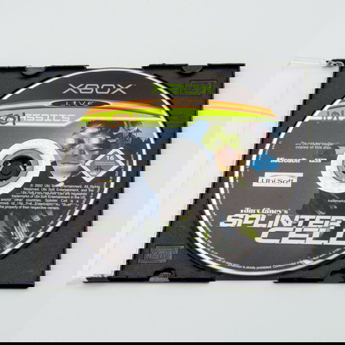 Tom Clancy's Splinter Cell Xbox Original σαν καινούργιο χωρίς κουτί