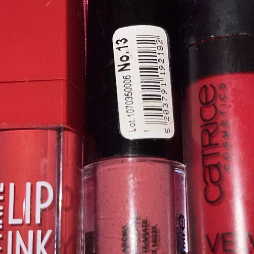 Matte lipsticks red and nude by Catrice, Annie and Golden Rose brand new