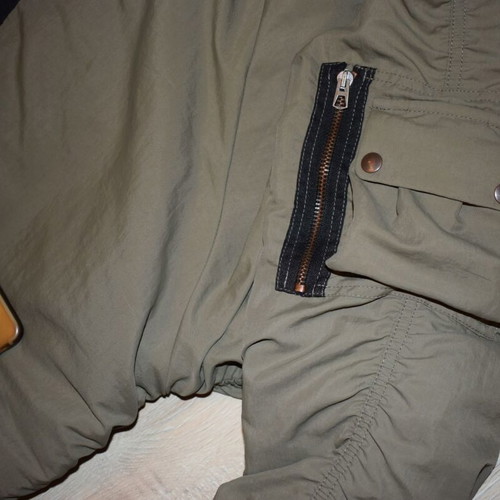 Acne Hydra Oversized Bomber Jacket like new, size 34, green
