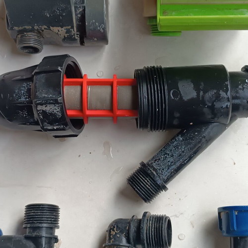 Garden irrigation system parts used, complete set
