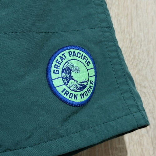 Patagonia Baggies Shorts 7” like new, Boreas Green, size Small