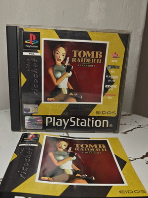 Tomb Raider II PlayStation 1 case and manual used