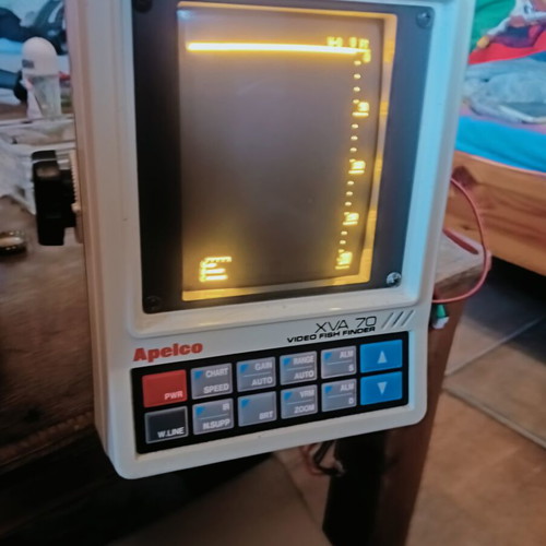 Apelco XVA 70 Video Fish Finder central unit used