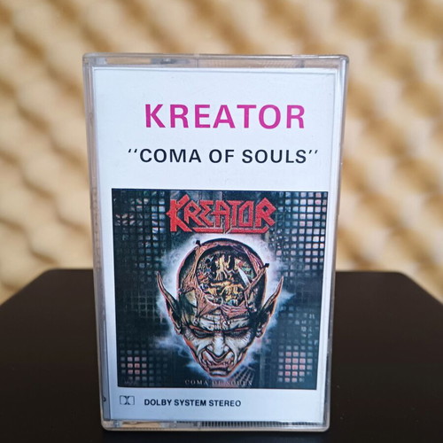 Kreator Coma of Souls cassette tape used