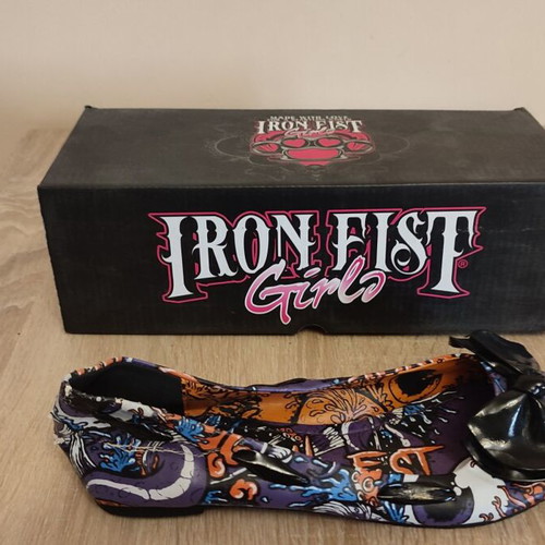 Iron Fist μπαλαρίνες καινούργιες, μωβ, νούμερο 37