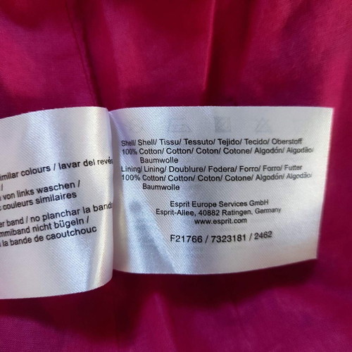 Esprit dress like new, adjustable straps, colorful, size S