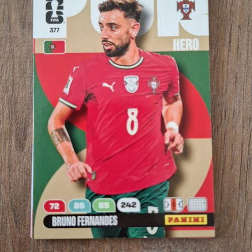 Panini Adrenalyn XL World Cup 2026 Bruno Fernandes card new