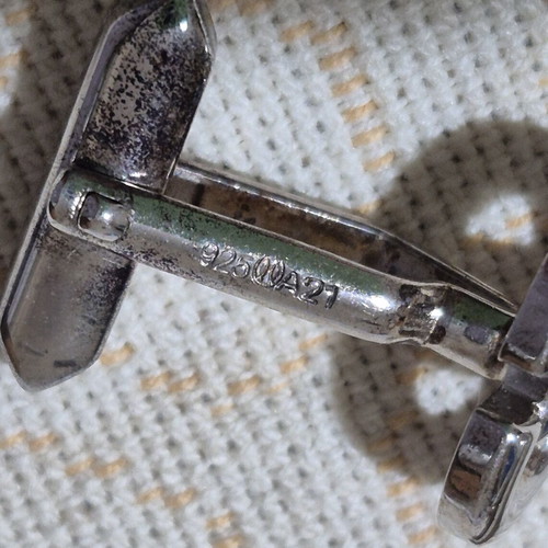 Ilias Lalaounis 925 sterling silver cufflinks