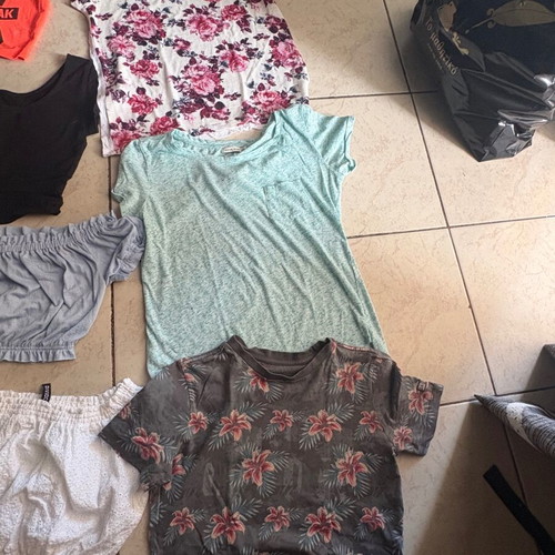 Summer tops pack of 10, Bershka, H&M, Primark, S-M