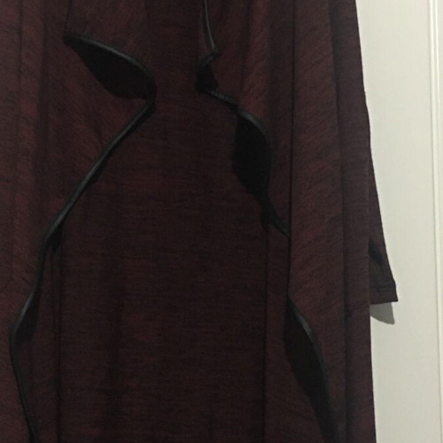 Long cardigan with hood new for spring-autumn