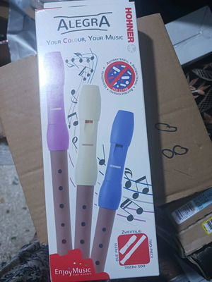 Νέα ξύλινη φλογέρα Hohner Alegra σοπράνο μπαρόκ