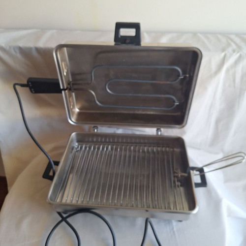 Vintage Sylva T3 Electric Table Grill inox like new