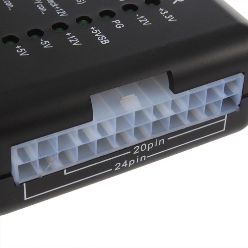 ATX 20/24 Pin Computer Power Supply Tester with LED Indicators like new