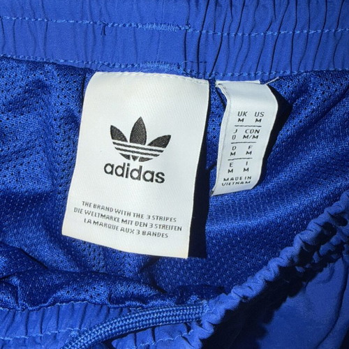 Adidas waterproof blue tracksuit medium, like new