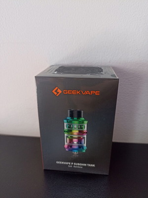 GeekVape P Sub Ohm Tank 5ml vaporizer new, rainbow color