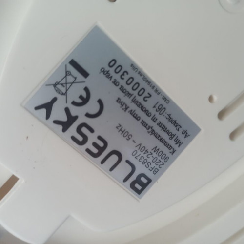 Bluesky BFS8370 Steamer 6 Liters 900W like new