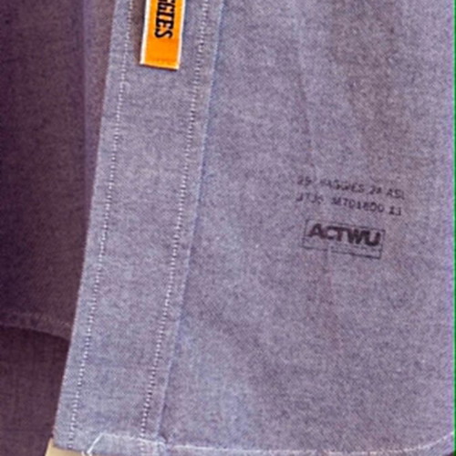 B.D. Baggies men's shirt size M cotton like new gray
