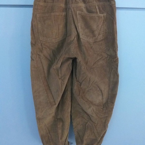 Corduroy pants like new, brown, balloon style, size S
