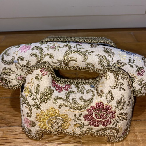 Vintage phone cover brocade floral like new