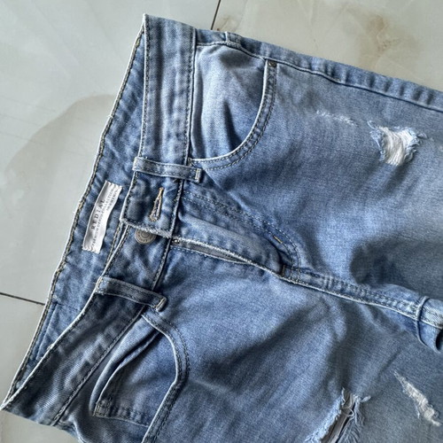 Jeans ripped, like new, blue, size XS