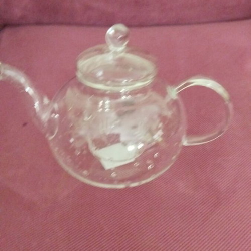 Glass teapot 750 ml for hot beverages